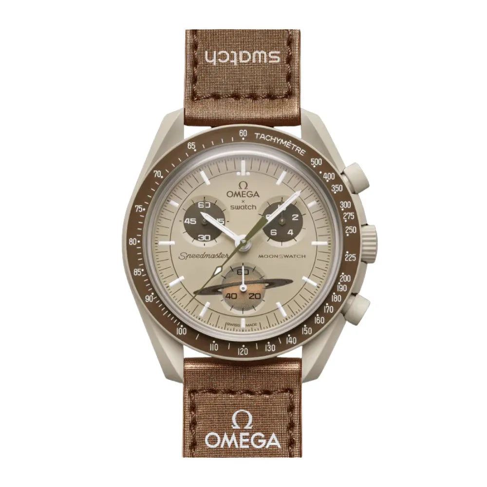 Omega x Swatch Speedmaster MoonSwatch “Mission to Saturn”