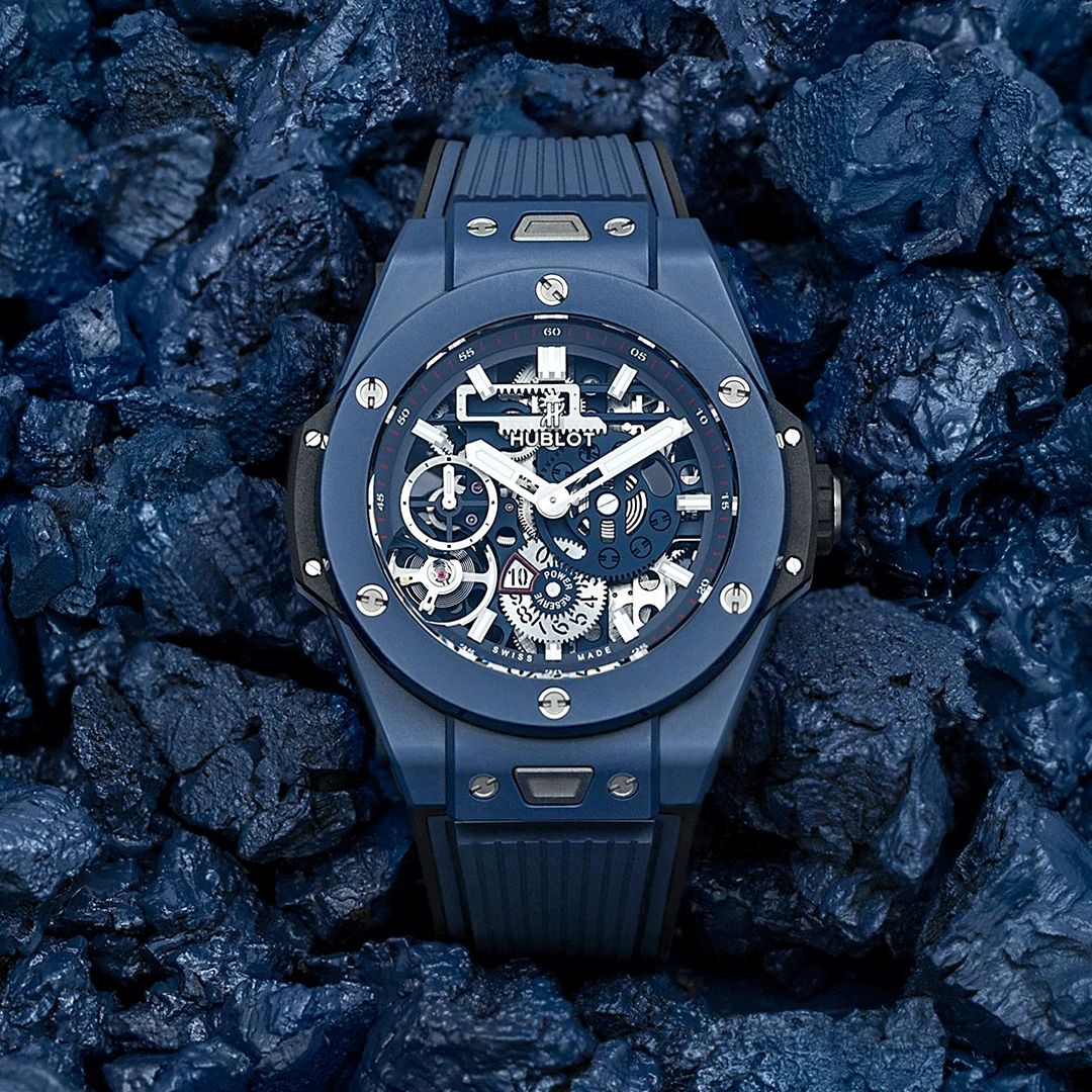 Hublot Big Bang MECA-10 Ceramic Blue  45mm