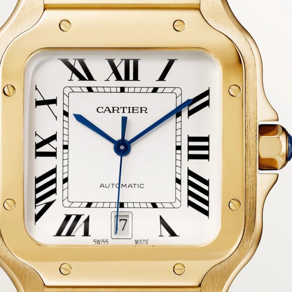 Cartier Santos Gold